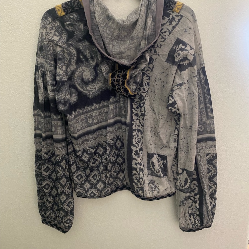 Jean Paul Gaultier Gray and Gold Women's Jacket - Picture 2 of 12